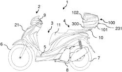 STORAGE CONTAINER FOR A RIDEABLE SADDLE VEHICLE