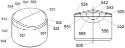 Cutting Elements with Ridged and Inclined Cutting Face