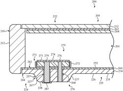 ELECTRONIC DEVICE INCLUDING A STRUCTURALLY COLORED ENCLOSURE COMPONENT