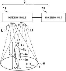 DETECTION SYSTEM, DETECTION METHOD, PROGRAM, AND DETECTION MODULE