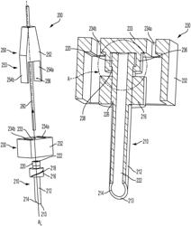 Adjustable vascular closure device assembly