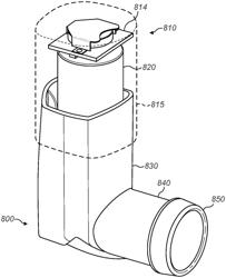 Compliance monitoring module for an inhaler