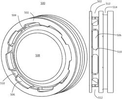 Open-faced piston assembly