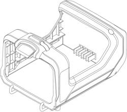 Battery pack cavity