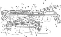 Patient support apparatus with lift mechanism