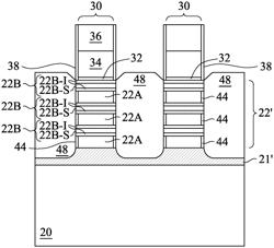 Nano transistors with source/drain having side contacts to 2-D material