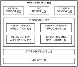 Accessing media at a geographic location