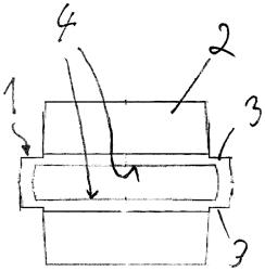 Heating device with skived fins and method for producing a heating rod