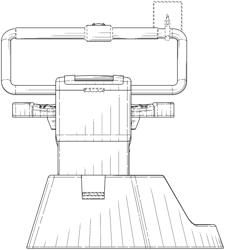 Combined adjustable shower seat and support