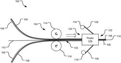 PEELING MECHANISM AND METHOD FOR A LAMINATED ELECTRODE