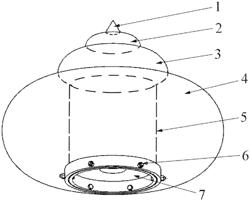 PYRAM-SHAPED DEEP-SEA PRESSURE-RESISTANT SHELL AND DESIGN METHOD THEREOF