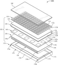 Thermal management device for photovoltaic module