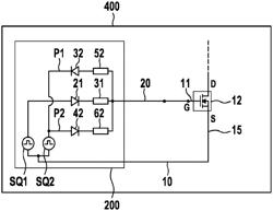 Driver circuit for a low inductive power module and a low inductive power module with enhanced short circuit withstand capability