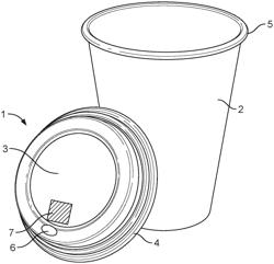 A BEVERAGE CUP LID FOR ENHANCED ORGANOLEPTIC PROPERTIES