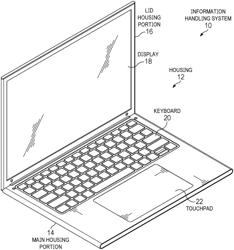 INFORMATION HANDLING SYSTEM DISPLAY RAPID PANEL ASSEMBLY AND REPAIR