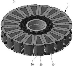 Stator for Axial Flux Motor and Method for Manufacturing the Same