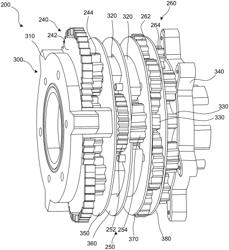 Power tool with multispeed transmission