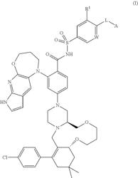 1,3,4,7-tetrahydro-2H-pyrrolo[3′,2′:5,6]pyrido[2,3-b][1,4]oxazepine bcl-2 inhibitors