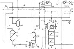 Process and apparatus for the cryogenic separation of a mixture of carbon monoxide, hydrogen and methane for the production of CH4