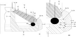 Timepiece component for a timepiece case or for a timepiece