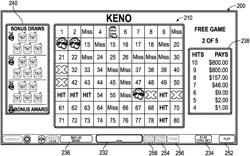 KENO EMPLOYING INITIALLY UNMATCHED DRAWN SPOTS VIA TRIGGER SPOTS