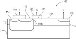 Lateral Transistor with Self-Aligned Body Implant