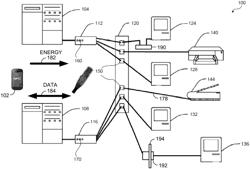 PATCH CORD INCLUDING WIRELESS COMPONENTS