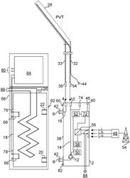 Photovoltaic thermal collector adaptor