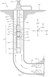 DOWNHOLE TRANSMISSION WITH WELLBORE FLUID FLOW PASSAGE