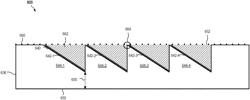 SINGLE SUBSTRATE LIGHTGUIDE WITH FACETS