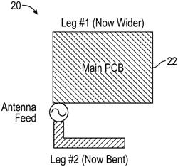 INVERTED L ANTENNA WITH MECHANICAL LC TANK CIRCUIT