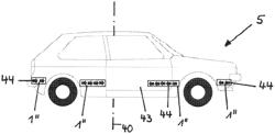 Communication light device for vehicles