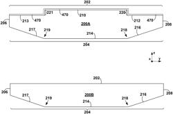 Tapered plasterboards and methods for making them