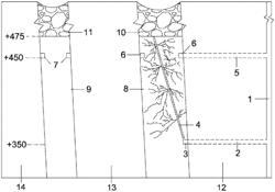 Coal bump control method for sectional hydraulic fracturing regions of near vertical ultra thick coal seam