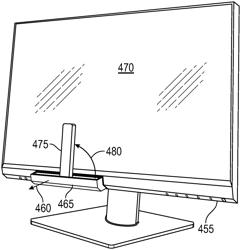 Computer display with integrated colorimeter