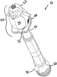 INTERACTIVE MICROBUBBLE-PRODUCING DEVICE