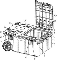 CHEST WITH QUICK ACCESS COVER