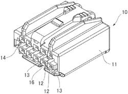 CONNECTOR AND CONTINUITY TEST DEVICE