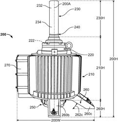 PERMANENT MAGNET MOTOR ASSEMBLY FOR HEAT REJECTION EQUIPMENT