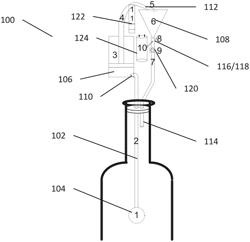 Wine aeration devices and methods of aerating wine