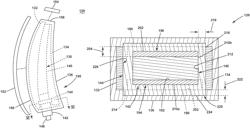 Airfoil having a spar assembly for a turbine engine