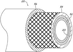 Adhesive transfer hose having a barrier layer and method of use