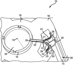 Liquid cooled pole wedge