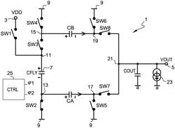 Flying capacitor topology for DC or AC output from a DC source