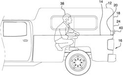 Camper Shell Lock Assembly