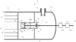 CONTROL DEVICE FOR CONTROLLING THE TEMPERATURE OF A PROCESS GAS AND HEAT EXCHANGER HAVING A CONTROL DEVICE