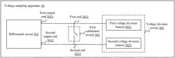 VOLTAGE SAMPLING APPARATUS AND RELATED METHOD