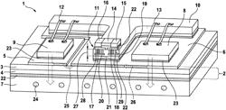 POWER MODULE WITH A CERAMIC CIRCUIT CARRIER, A FLEXIBLE CIRCUIT BOARD AND A TEMPERATURE SENSOR