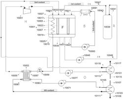 System for the Reuse of Heat in a Data Center