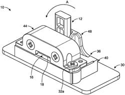 Axial-rotation locking-mechanism assembly